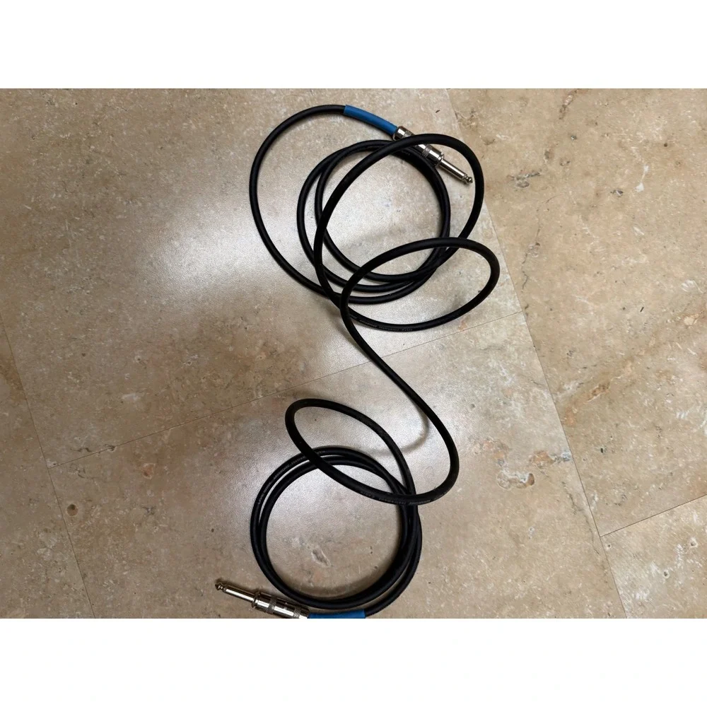 Live Wire Advantage 15 Foot Instrument Cable‎ TS to TS Black